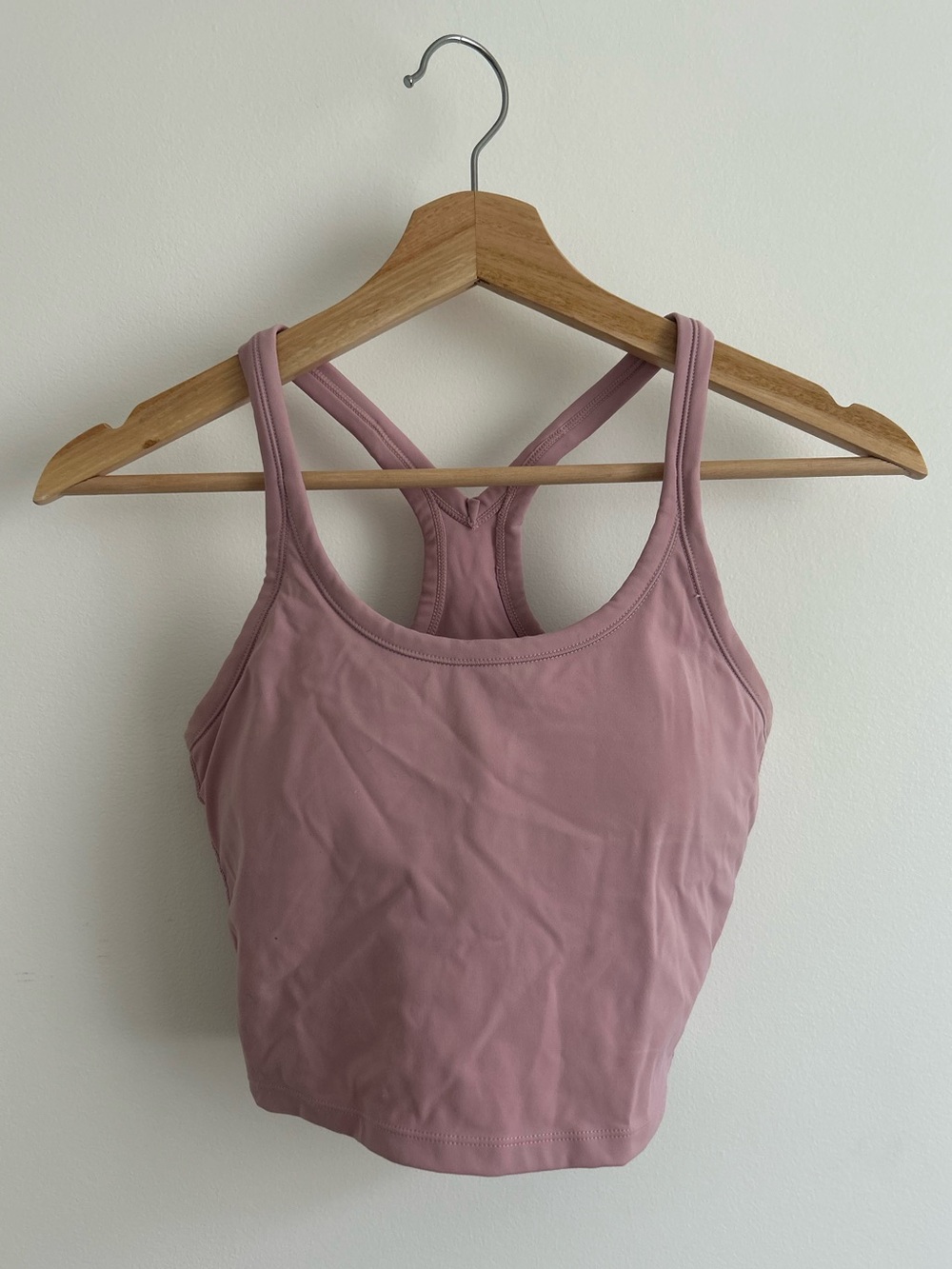 Mauve Pink Racerback Tank Top - Picture 3 of 5